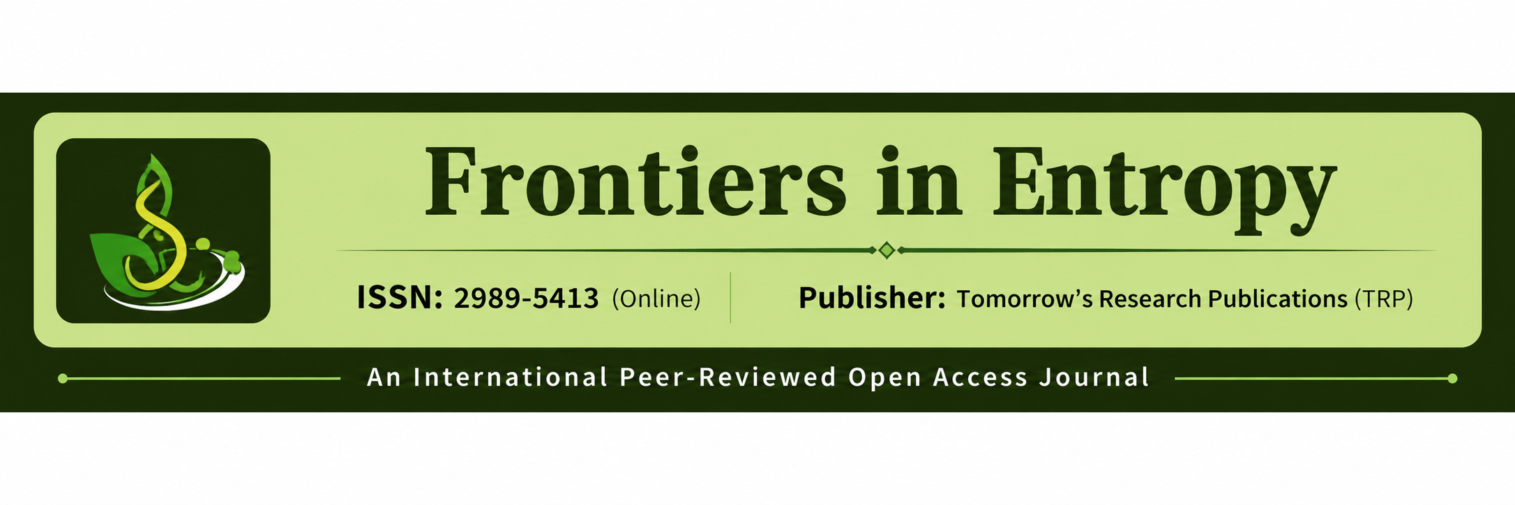 Frontiers in Entropy
